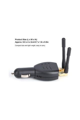 Sones 12 24v Çakmak Çift Kafa Araç Gps Sinyal Bozucu