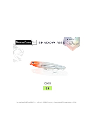 Naniwaosakashi Shadow Rise 85mm 11.7g Sahte Balık