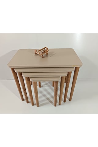 Mdf Lam Cappuccino Dörtlü Zigonsehpa Cappuccino