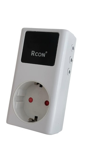Akım Korumalı Priz Rcon Rcv02 Tekli Ayarlanabilir