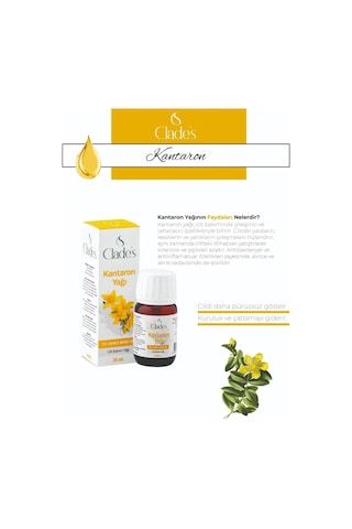 Kantaron Yağı 20 Ml - Cilt Bakım Yağı Centaury Oil 20 ML