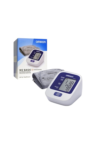 Omron M2 Basic Koldan Tansiyon Aleti Lacivert