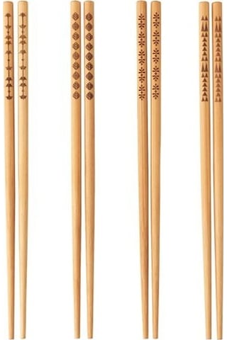 İkea Trebent Japon Yemek Çubuğu Hashi 4'lü Set