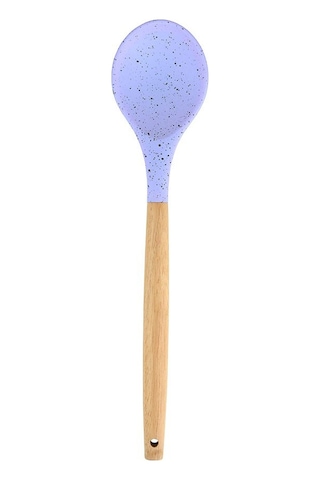 Nehir Angela Blue Ahşap Silikon 12 Parça Servis Takımı