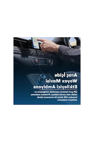 Çakmaklık Tipi Araç Şarj Aleti, Usb Ve Type-c Girişli Set, 38w