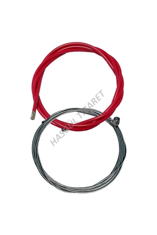 Hsgl Bisiklet Siyah Full Aluminyum Promax V-Fren Kırmızı Fren Dış