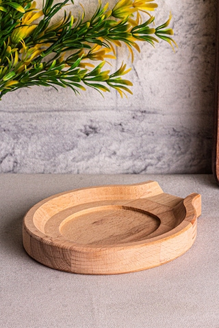 Snippy Boon - Tezgah Üstü Kirli Kaşıklık Kepçe Kaşık Altlığı Soft Ahşap