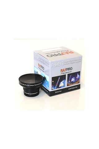 Raypro 37 MM 0.25x Fisheye Balıkgözü + Makro Lens