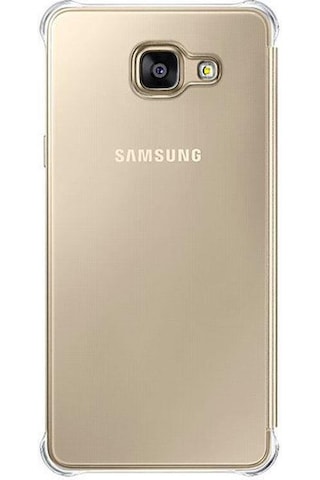 Galaxy Uyumlu A5 2016 A510f İle Uyumlu Clear View Cover Altın Ef-za510cfegww Gold