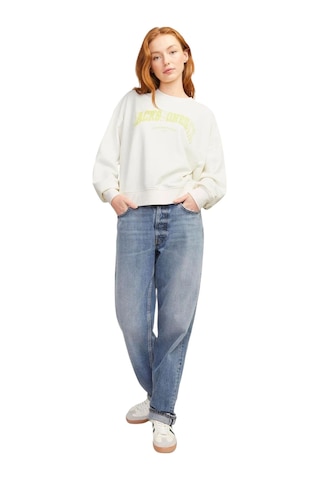 Jack & Jones Kadın Sweatshirt 12264230 Vanilya