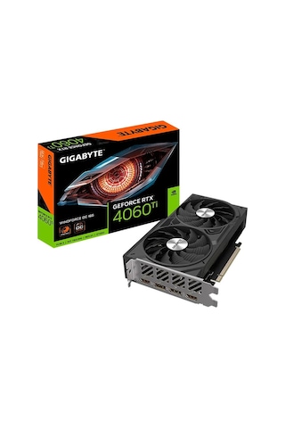 Gigabyte NVIDIA Geforce RTX 4060 Tİ WINDFORCE OC 16G GV-N406TWF2OC-16GD 16 GB GDDR6 128 Bit Ekran Kartı