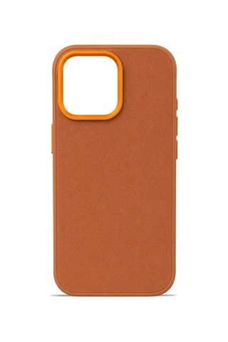 Premium Fabric Cover Apple iPhone Uyumlu 16 Pro Taba - Bronz