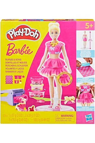 Hasbro Play Doh Barbie Ruffle And Bows-79356