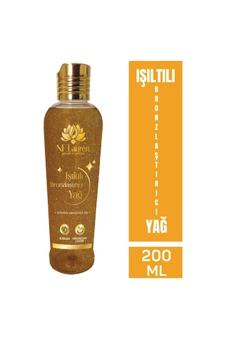 Işıltılı Bronzlaştırıcı Yağ 200 Ml