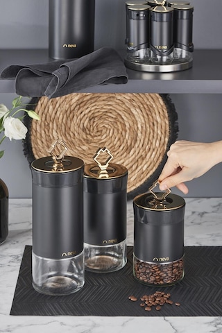 Neva N3308 Bitter Niş-Gold 3 Lü Kavanoz Seti