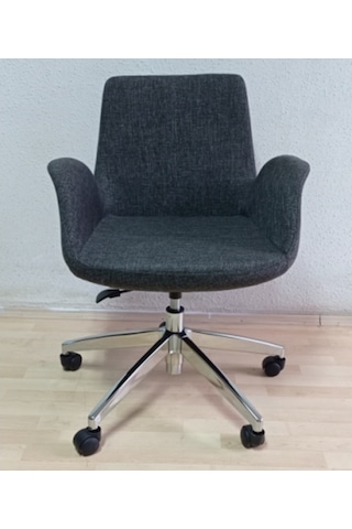 Kamusalmarket Çalışma Sandalyesi Ofis Koltuğu Döküm Süngerli