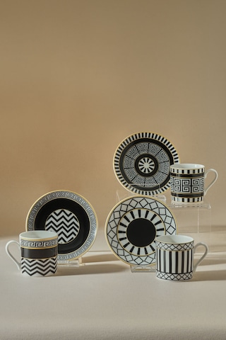 Karaca  Helenistik 6 Kişilik Kahve Fincanı 80 ml