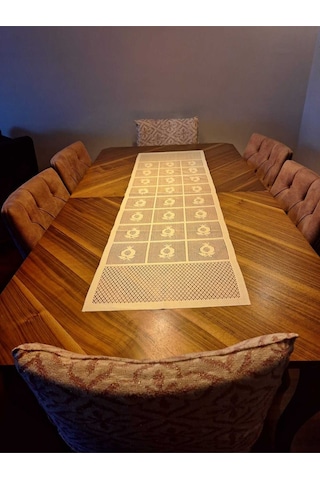 Örme Runner 45x150 Başak Ev Tekstili