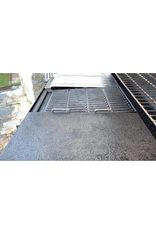 Özsal Izgara-Guruss Mangal Yedek Izgara 39X24 Cm 2 Adet Paslanmaz