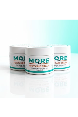 Moresun Foot Care Cream Ayak Topuk Bakım Kremi 3'lü