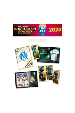 Panini Fifa 365 2024 Futbolcu Stickers Kartları - 4 Paket 20 Stickers