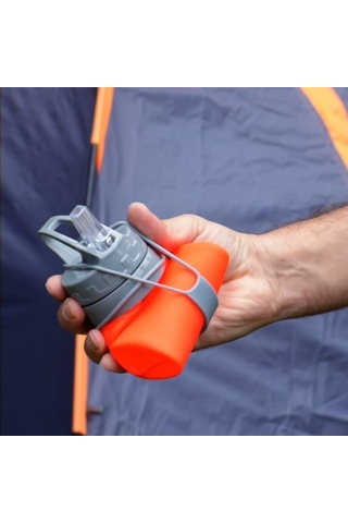 Silikon North Pacıfıc Katlanabilir Matara 26 Cm