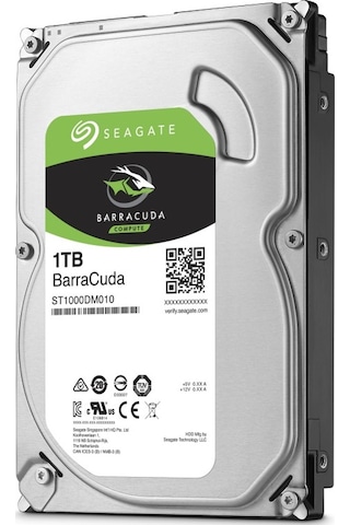 Seagate Barracuda ST1000DM010 1 TB 3.5" SATA 7200 RPM SATA 3 HDD