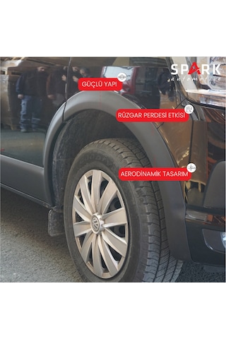 Volkswagen Transporter T6.1 2020-2022 Yıl Aralığı Uyumlu Uzun Şase Sağ Sürgü Dodik Seti 11 Parça Siyah