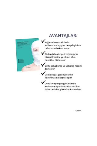 Sudee Premium Hydra Soother Mask 30 Ml Yorgun Ciltler İçin Rahatlatıcı Maske