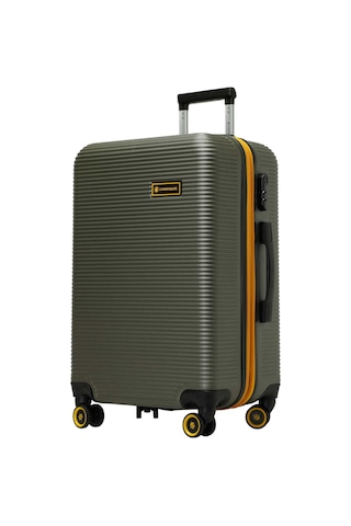 Lumberjack Barselona -b Abs 5pr Haki Unisex Büyük Boy Valiz Haki