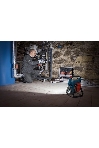 Bosch Glı 18v-1900 1x4 Ah Procore Akülü 1900 Lümen Projektör Bez Çantalı Sıcak Beyaz