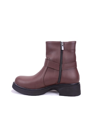 Dagoster Dza07-115307 Kahve Günlük Düz Taban Spor Kadın Bot 001