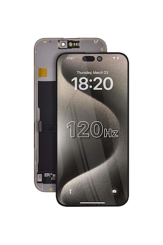 Apple Uyumlu iPhone 15 Pro Max Soft-oled 120hz Ekran