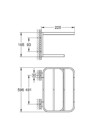 Grohe Selection Banyo Havluluğu - 41066000 Gümüş