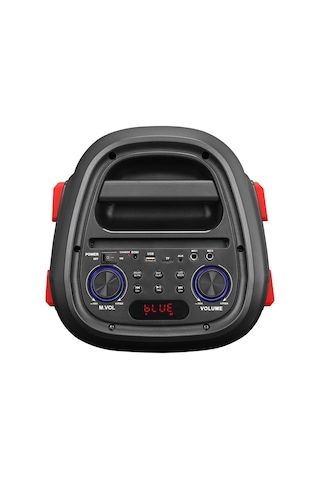 Mikado MD-601KP 7.4V 3000 mAh 40W Bluetooth-USB-TF-FM Led Işıklı Kablosuz Mikrofonlu Toplantı Anfisi