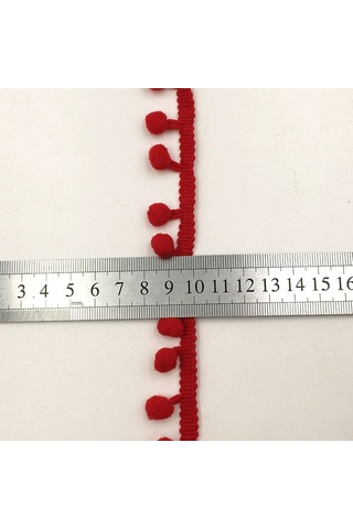 20 Yards Ponpon Dantel Kurdele Kürk Topu Trim Craft Dıy Perde Ev Dekoratif Giysi Dikiş Aksesuarları Yeşil