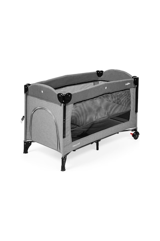 Baby2go Hound Anne Yanı Oyun Parkı 60x120 Cm Gri
