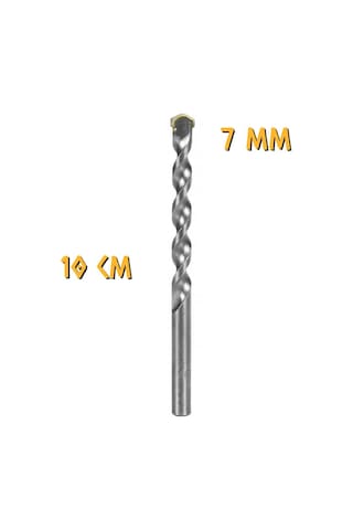 Kupa Tyson Beton-duvar Delici Elmas Matkap Ucu - 7 Mm. - 10 Cm. - 2 Adet