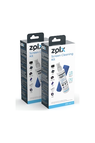 Zolx Ekran Temizleme Seti 250ml 2 Adet