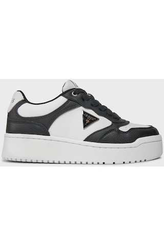 Guess Kadın Ayakkabı Fljmr4 Ele12 Whblk Beyaz-siyah Beyaz - Siyah