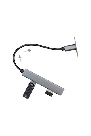 Winex Apple Uyumlu MacBook Phone Android Type-C to 4xUsbA Çoğaltıcı Adaptör Port Hub