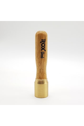 Rox Wood Oymacı Pirinç Başlı Tokmak Carving Mallet 280   Gr