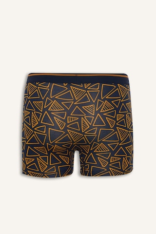 Defacto Regular Fit Baskılı 3lü Boxer T4929az25aunv135 Lacivert