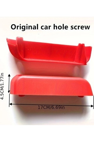 Trendooze Suzuki Jimny 2019+ Kapı Kolcuğu Saklama Kutusu Siyah Abs, 2 Adet Siyah