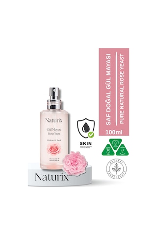 Naturix Gül Mayası Aydınlatıcı ve Gözenek Sıkılaştırıcı Tonik 100 ML