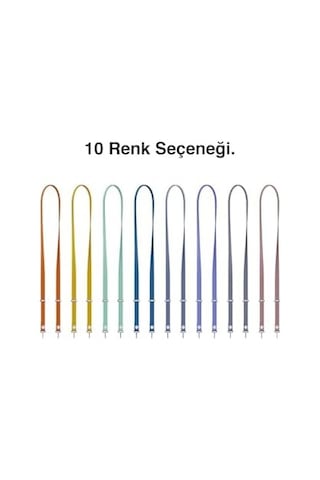 - İphone 17 Pro Max İle Uyumlu Tüm Serilerle Çapraz Ayarlanabilir Yüksek Kaliteli Şık Crossbody Strap Telefon Askısı - Sienna Acik Yeşil
