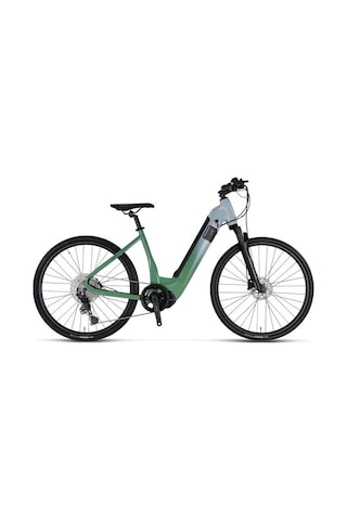 Mosso E-legarda Elektrikli Kadın Şehir Bisiklet 450h Hyd 28 Jant 10 Vites Green L.green Çok Renkli