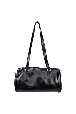 Kadın Silindir Baget El Ve Omuz Çantası Siyah Siyah