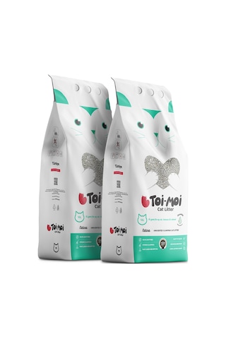 Toi Moi Naturel Kokusuz Sodyum Bentonit Kedi Kumu 2 x 10 L