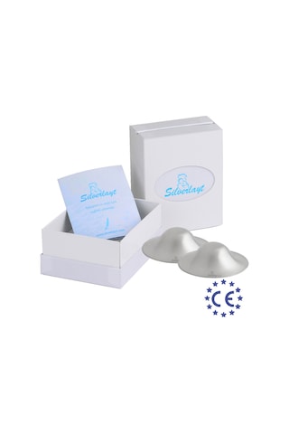Silverlayt Gümüş Göğüs Ucu Kapağı XL Beden
